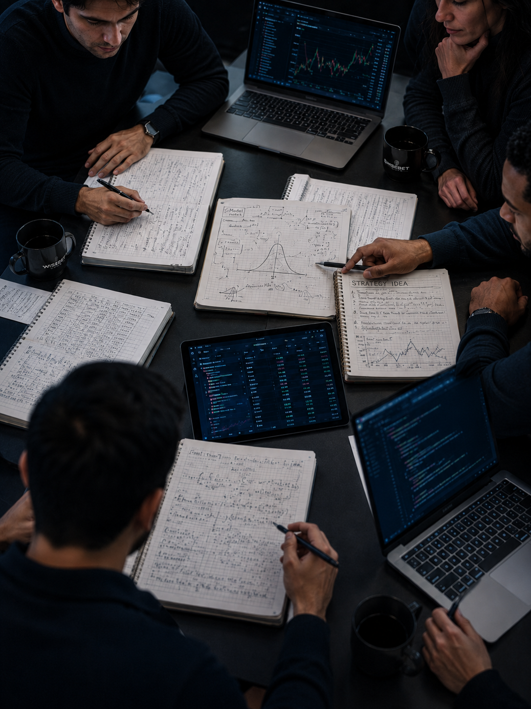 Mathematicians, engineers & traders